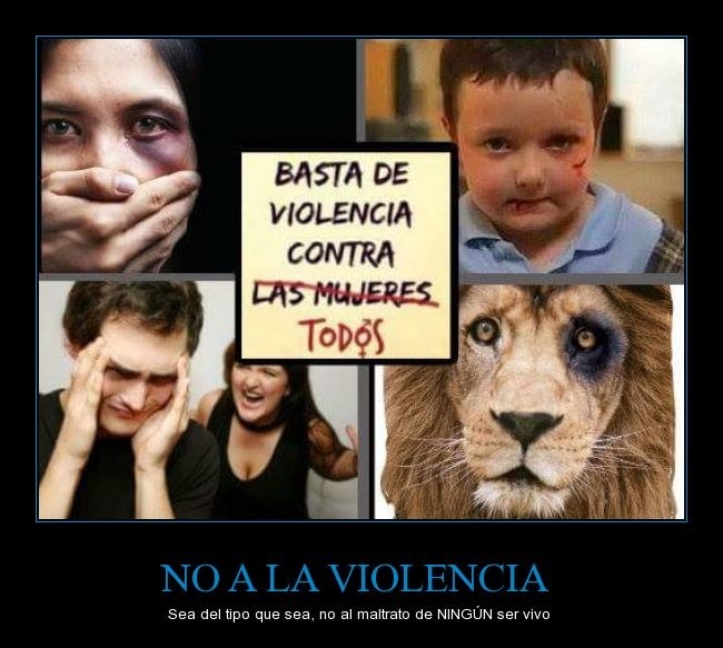 No a la violencia